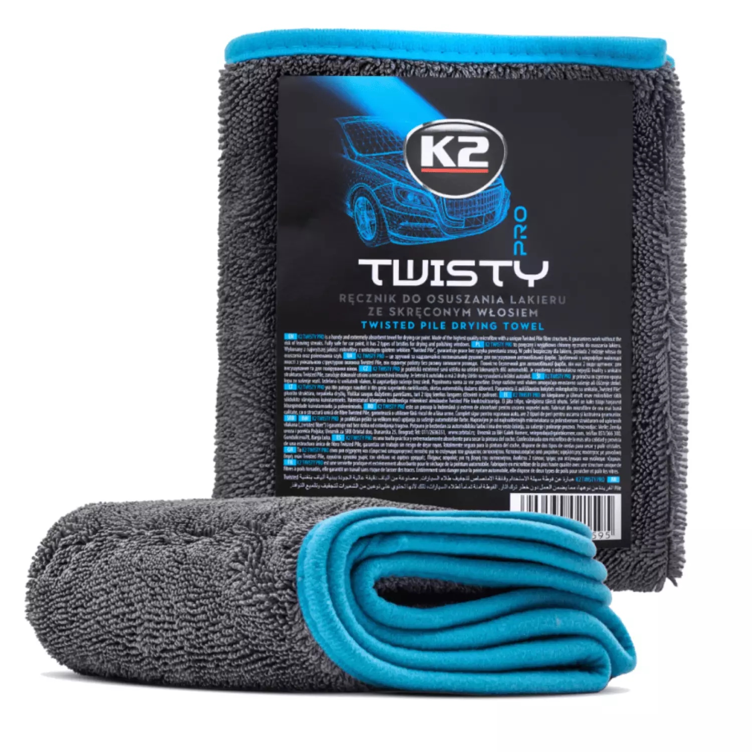 K2 Twisty Pro 40x60cm 600GSM