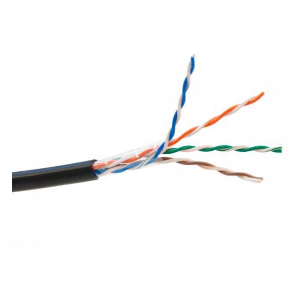 Kabel securityNET U/utp kat.5e Pe zewnętrzny /500m