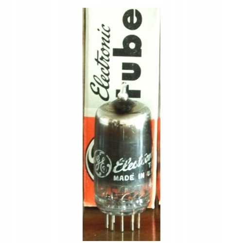 ECC88 General Electric USA lampa NOS 6DJ8