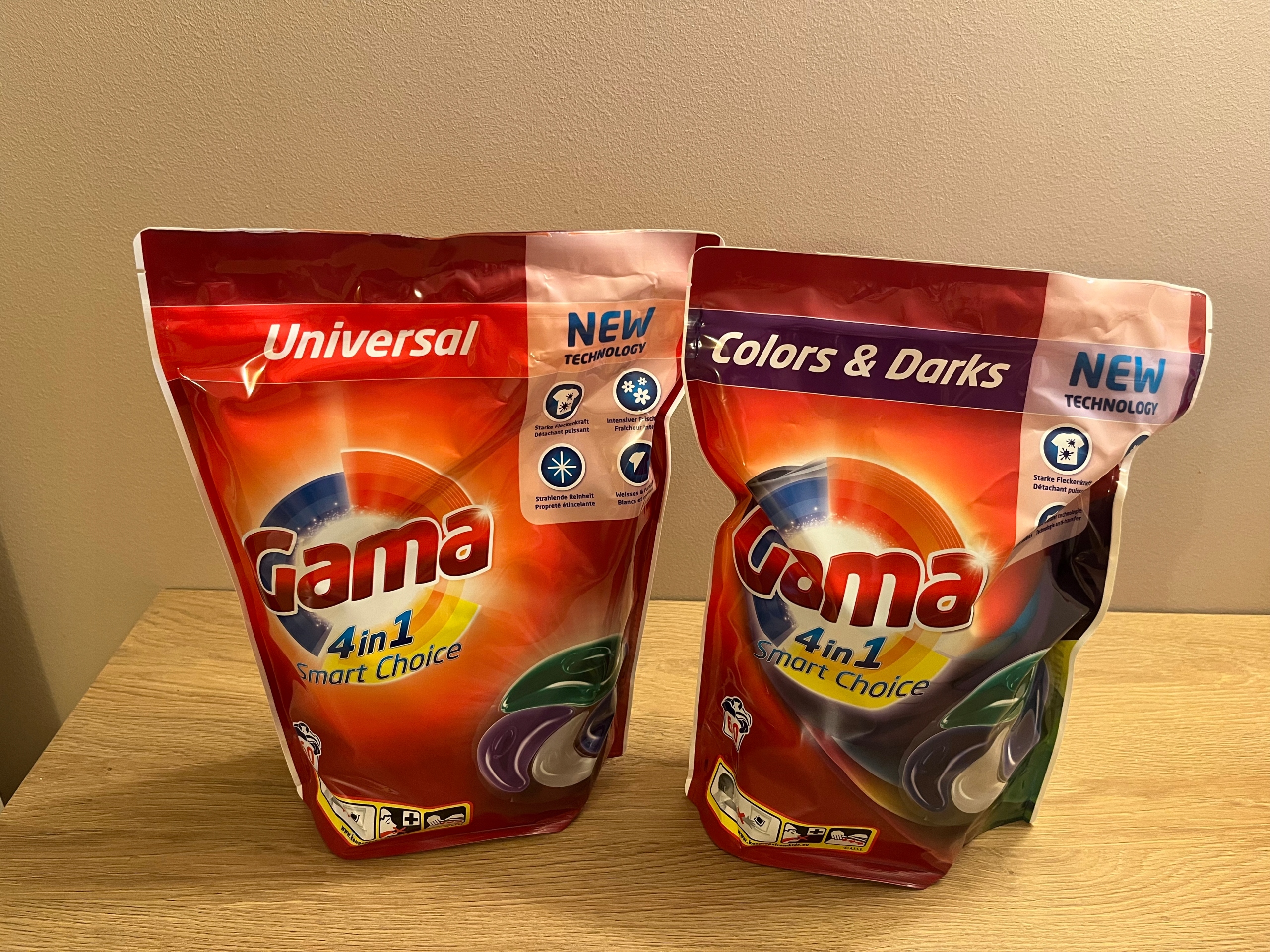 Levně Gama univerzálních a barevných kapsle 2x 60 kusů De