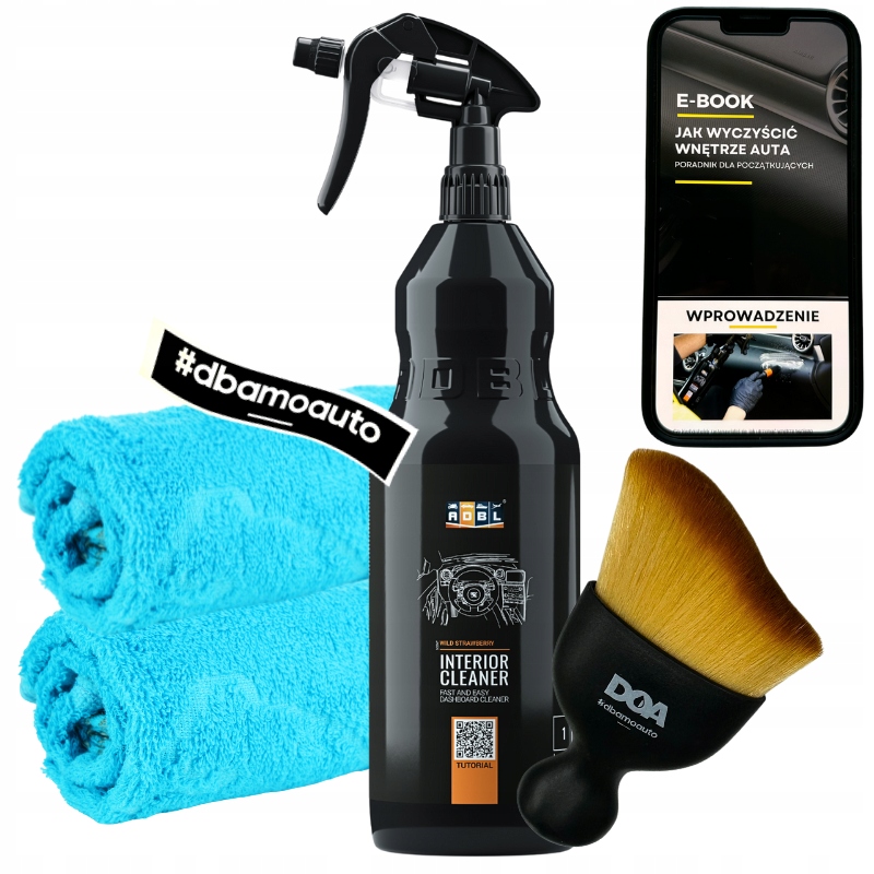 Środek do czyszczenia wnętrza auta Adbl Interior Cleaner 1Litr akcesoria