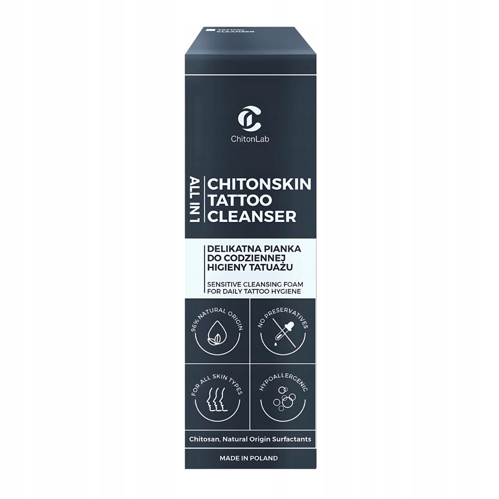 Chitonskin Tattoo Cleanser 50 ml Čisticí pěna na tetování hojení 1 ks