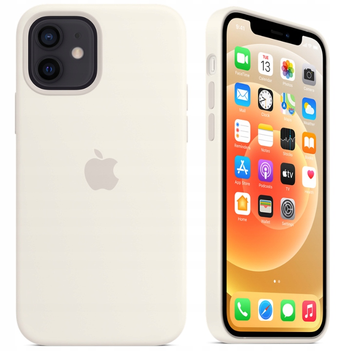 ETUI DO IPHONE 12 MINI SILIKONOWY CASE + SZKŁO GRATIS +45 KOLORÓW do WYBORU Marka Apple