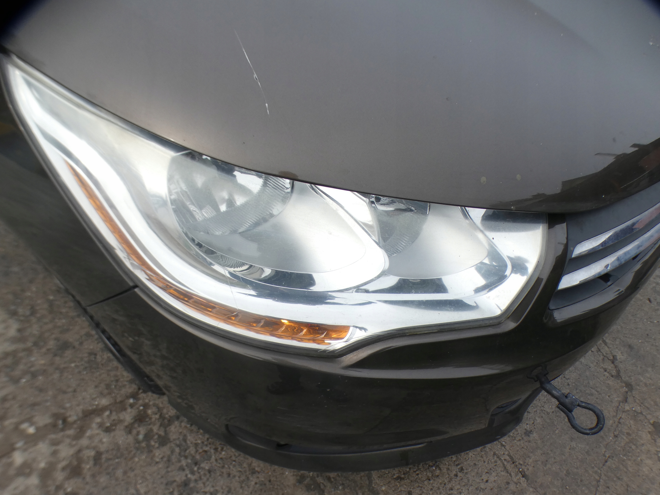 complete front bumper bonnet fender tension belt light - CITROEN C4 II B7 KDK