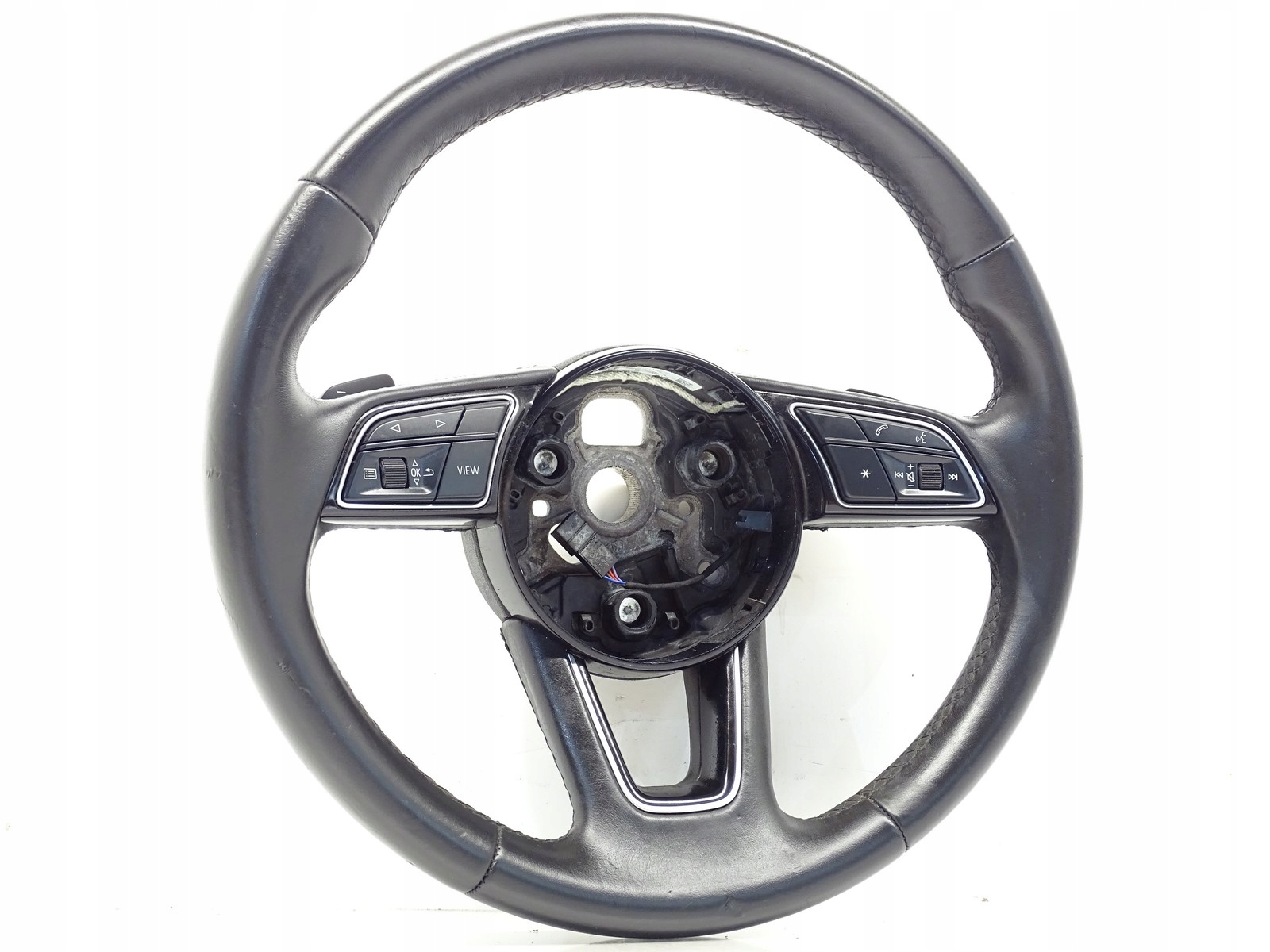 steering wheel, S-LINE leather with shifting AUDI S5 A5 8W A4 B9 8W0419689