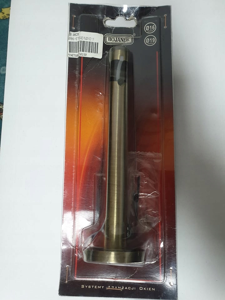 Wspornik pojedynczy Bojanek 16/19 karnisz Mosiądz