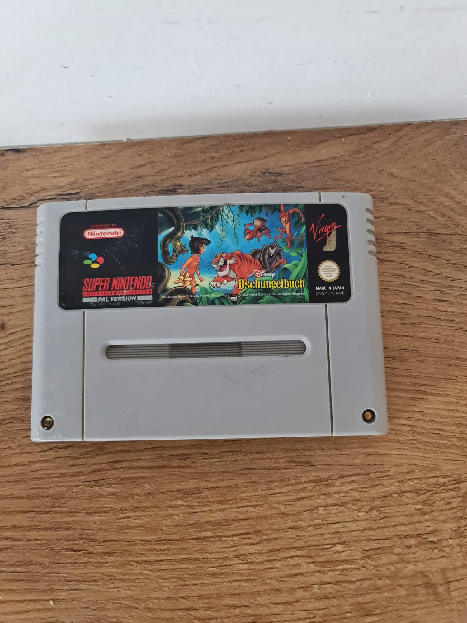THE JUNGLE BOOK Nintendo SNES pudełkowa