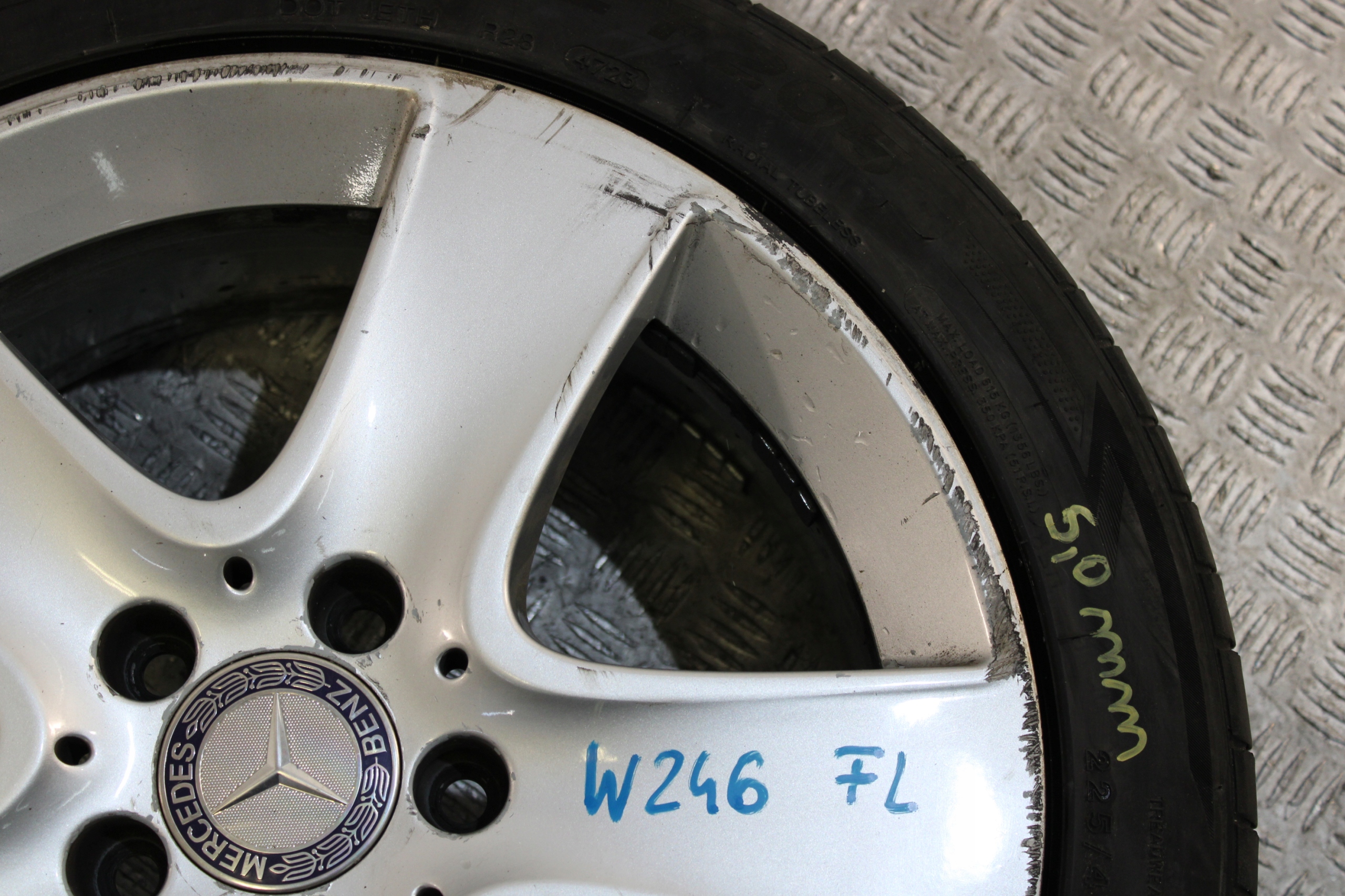 wheels discs disc MERCEDES B-class W246 LIFT 225/45 R17