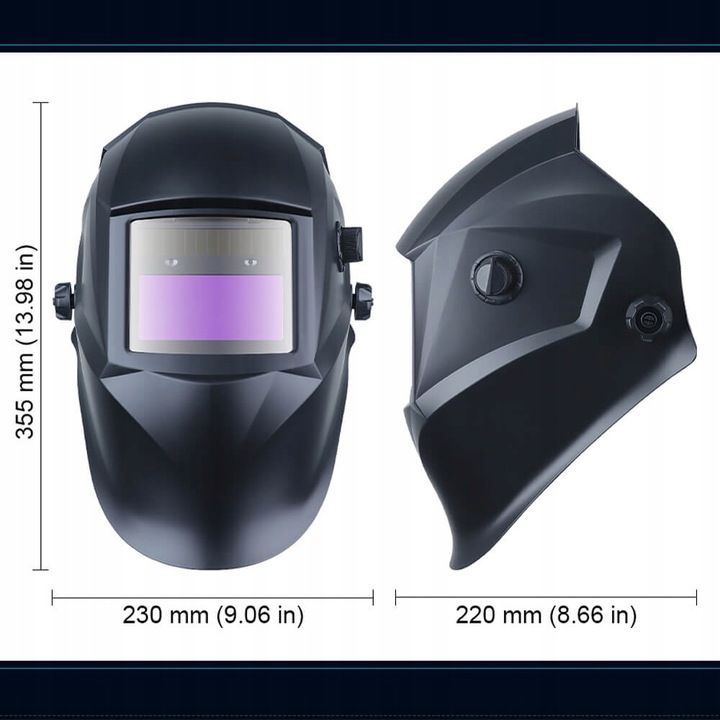 MASKA SPAWALNICZA PRZYŁBICA SAMOŚCIEMNIAJĄCA FILTR TRUE COLOR + RĘKAWICE Rodzaj przyłbica