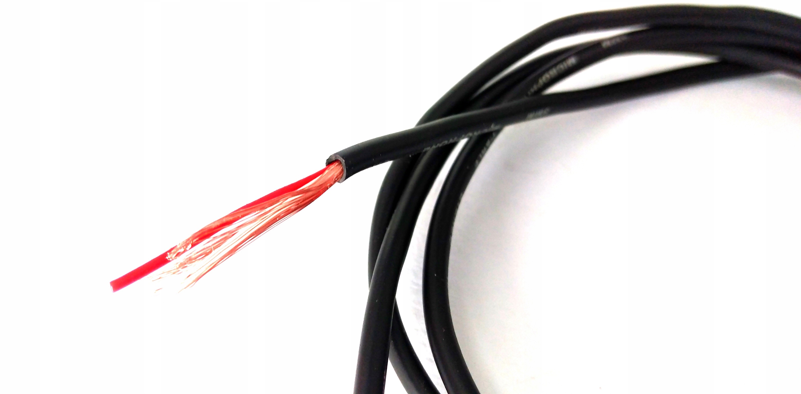

kabel okrąły dwużyłowy ekran 3mm stereo