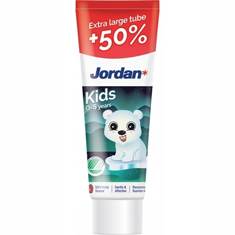 

Jordan Pasta Do Zębów Dla Dzieci 0-5 Lat 75ML