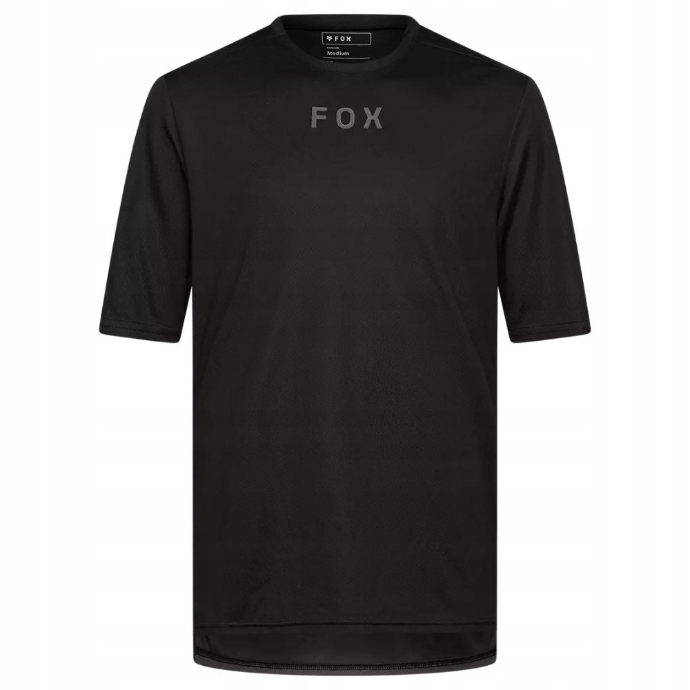 Koszulka Rowerowa Short Sleeve Fox Ranger Wordmark Jersey Black L