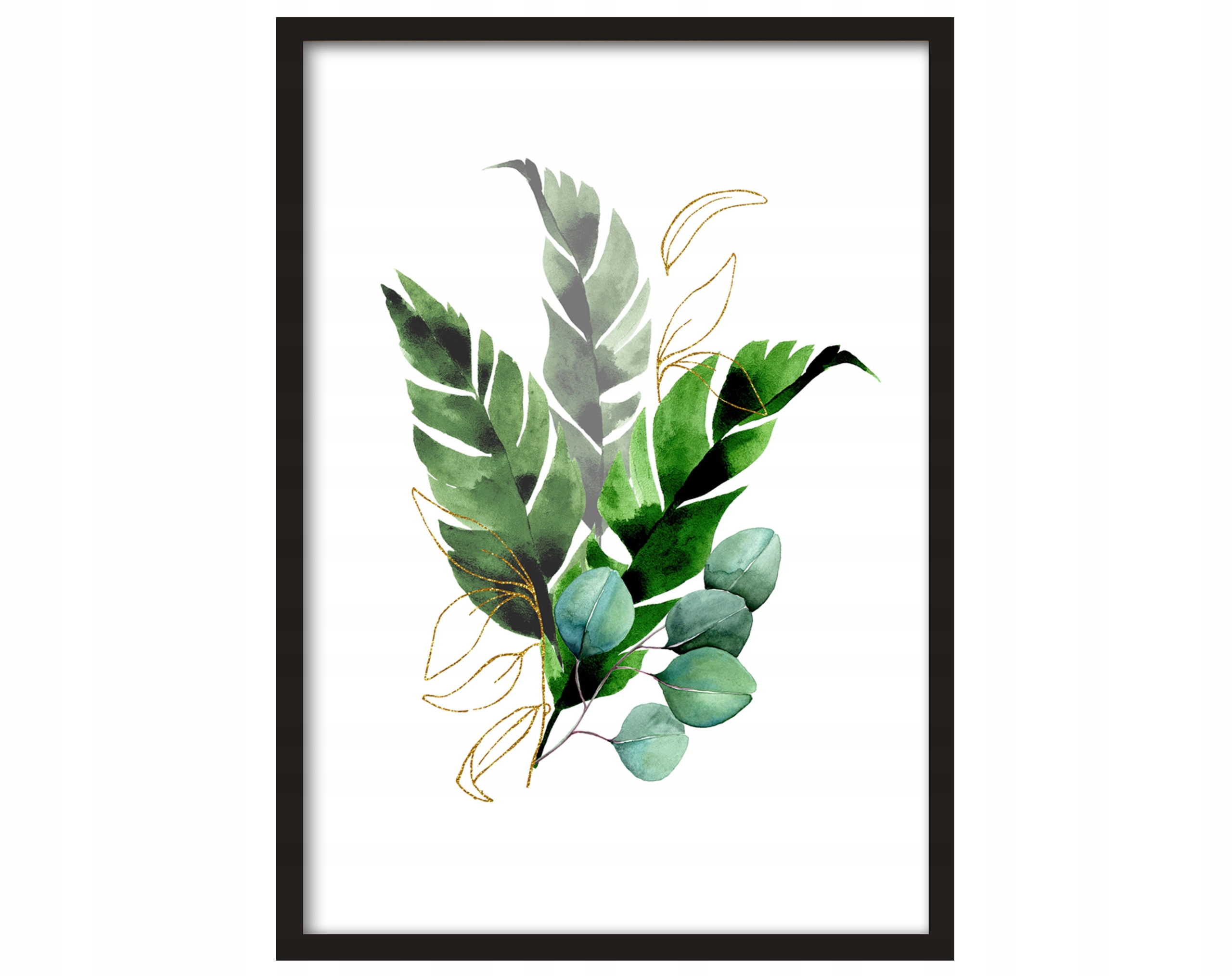 

Obraz Plakat W Ramie 30x40 Botanika Liście Zielone