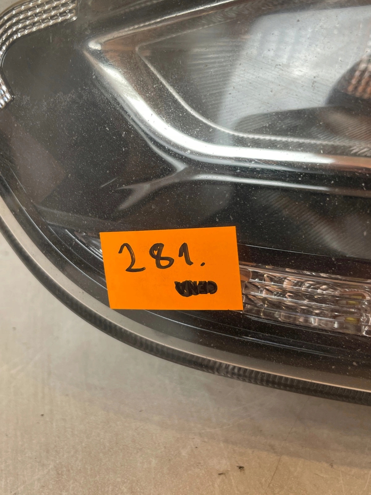light front front left Hyundai IX35 Lift lens Led UK Anglik
