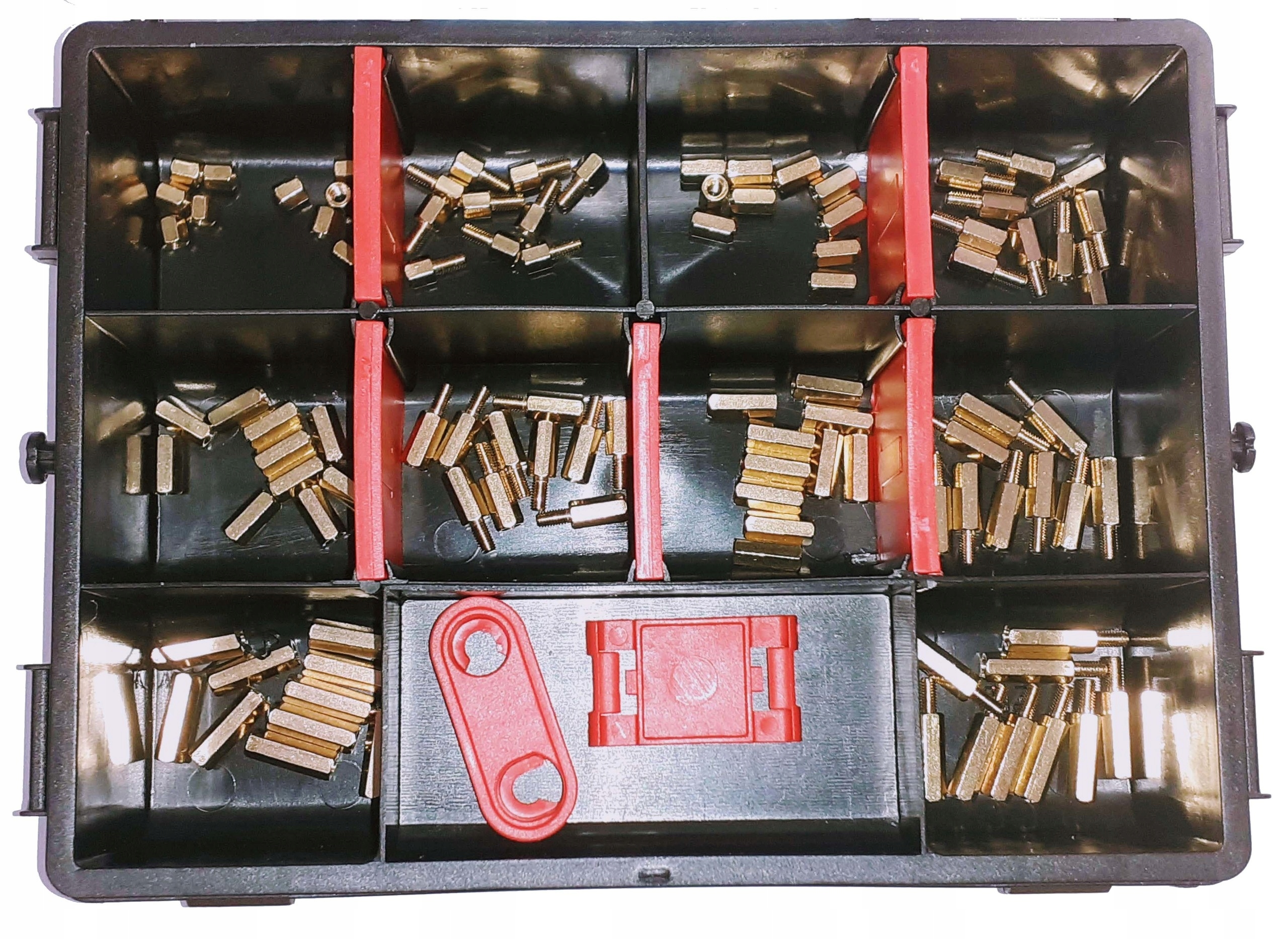 Tulejki dystansowe mosiężne M3 zestaw