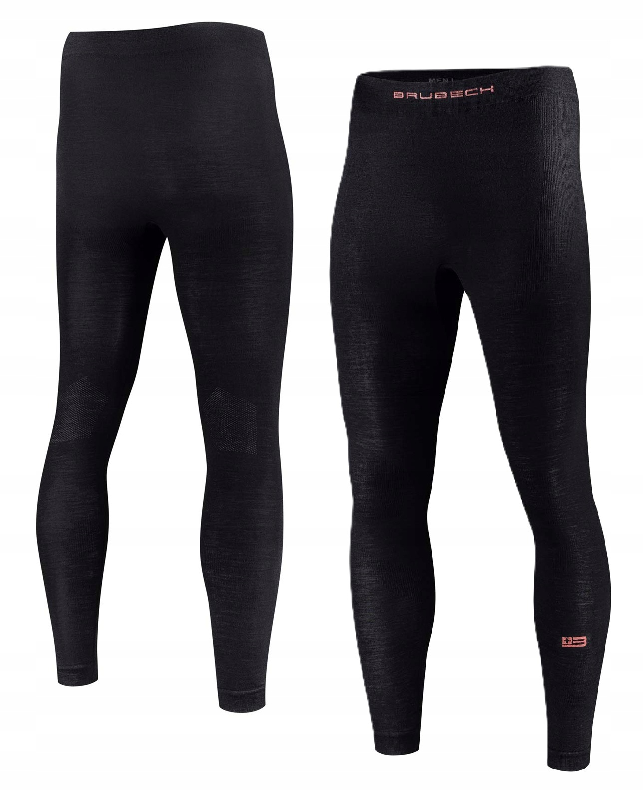 Wełniane Spodnie Termoaktywne Brubeck Active Merino 70% Męskie Legginsy -XL