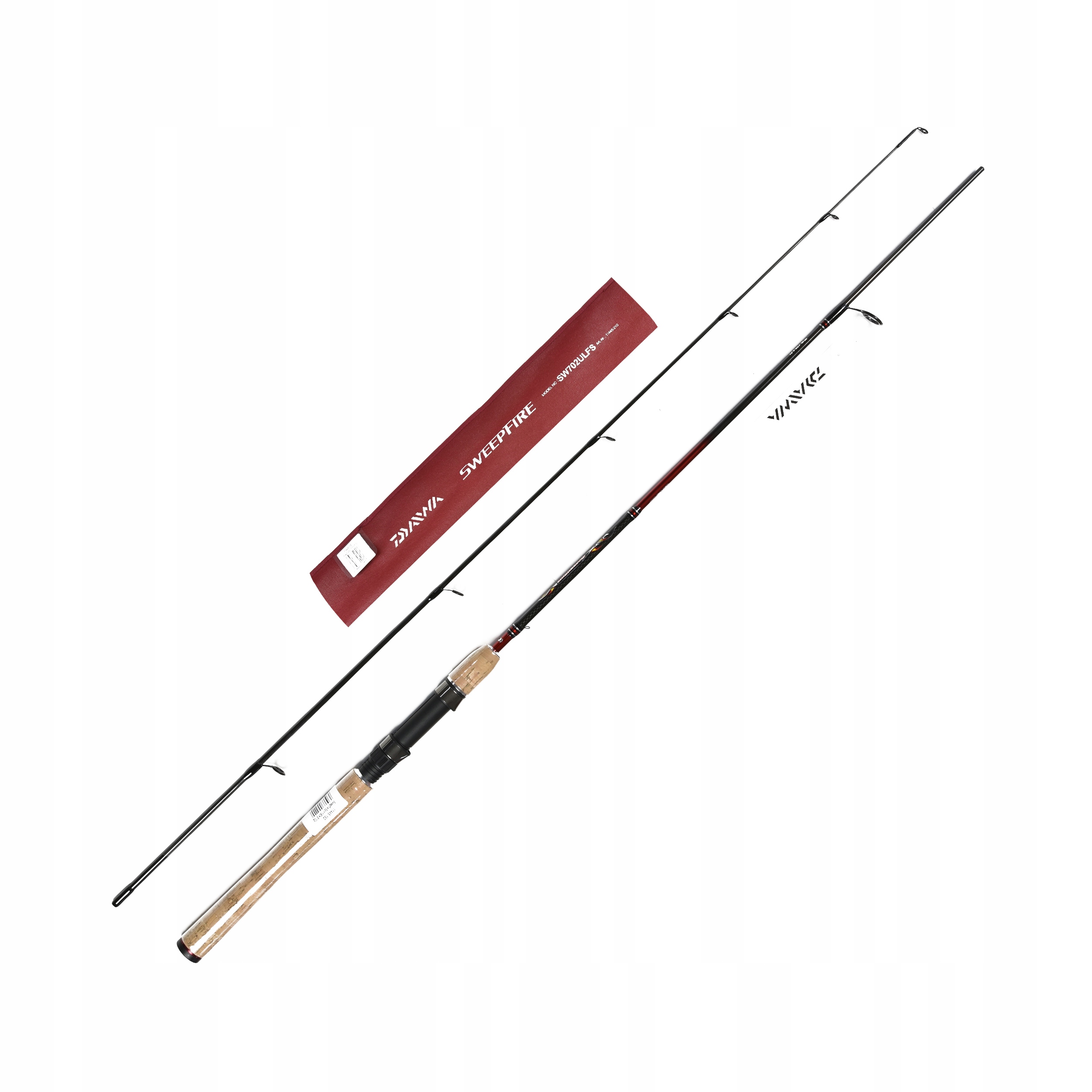 Wędka spinningowa Daiwa Sweepfire Ul Spin 2.10m 5-10g na łososiowate okonie
