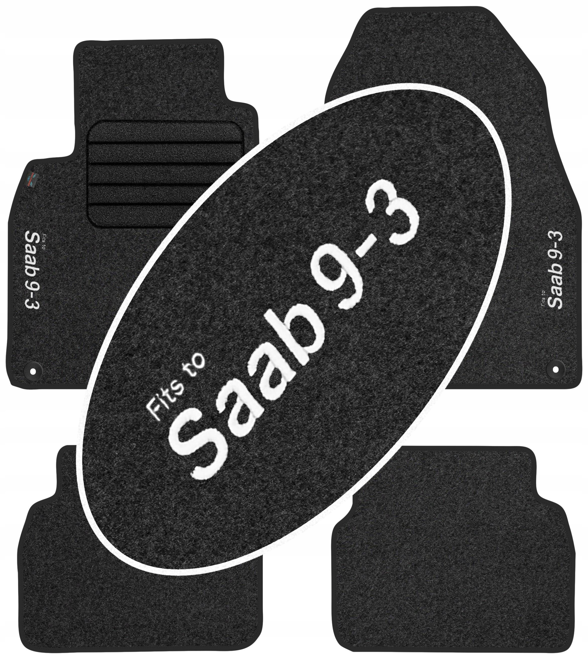 Saab 9 3 II 2007-2015 автомобильные коврики