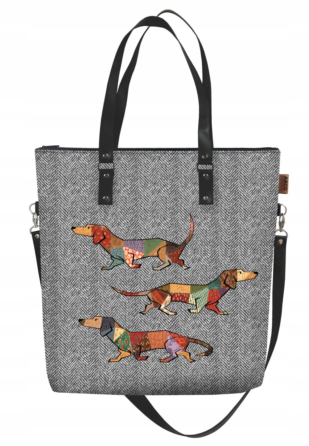 

Torba Bertoni shopper z nadrukiem Maxa - Joker