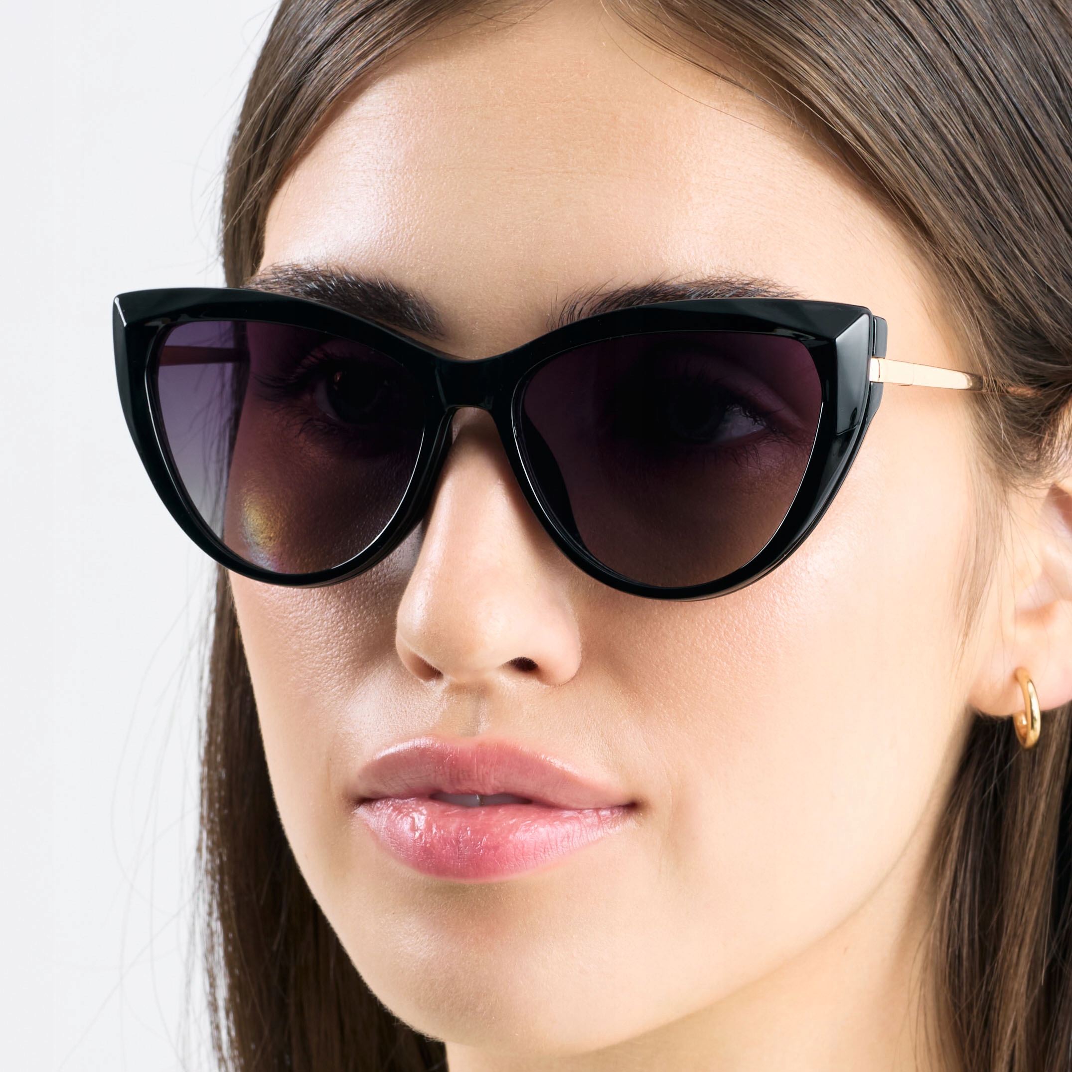 OKULARY KOBIECE KOCIE NAKŁADKA POLARYZACJA FILTR Model ZARA