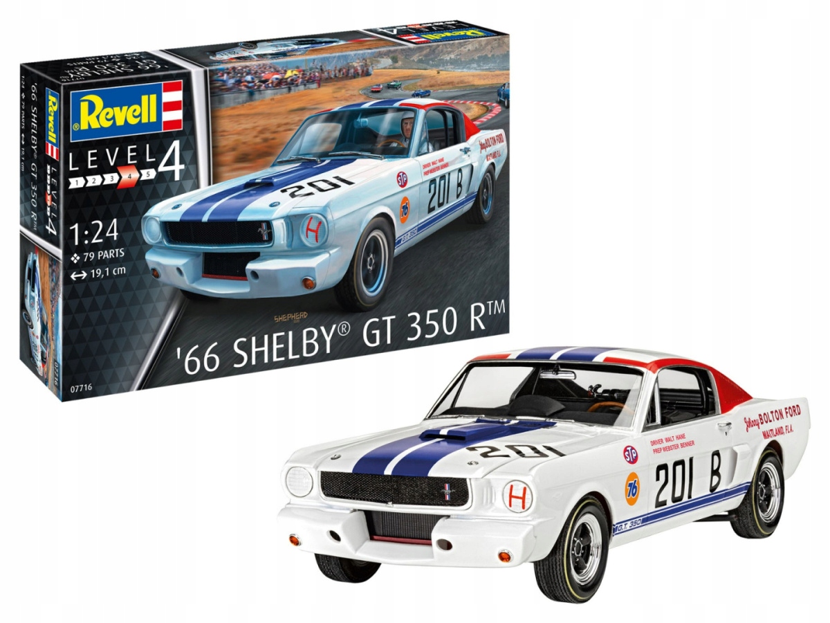 Model Ke Slepení Revell Shelby Gt 350 R