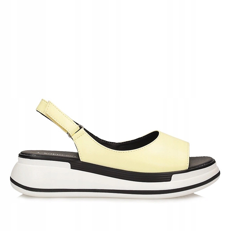 Stylové dámské sandály na platformě T.Sokolski Ts L25-247 Yellow