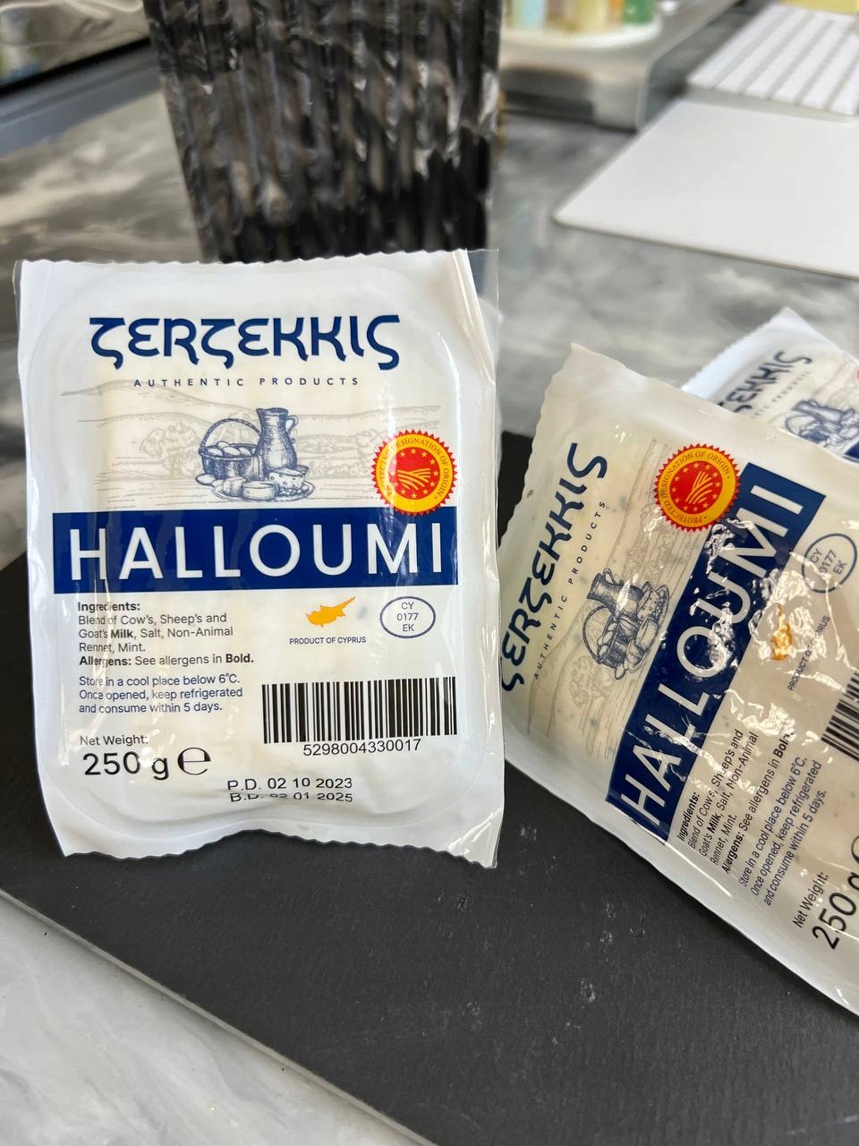 Oryginalny cypryjski ser Halloumi Zerzekis 250g