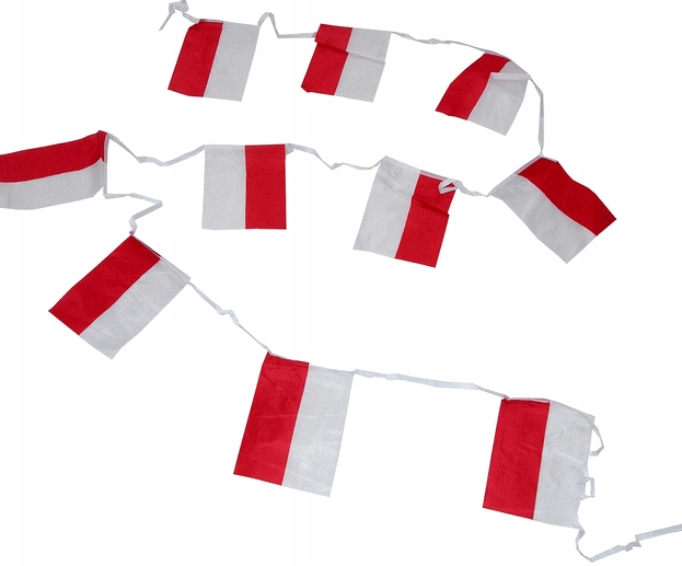 GIRLANDA Flagi Polski Marka inna marka