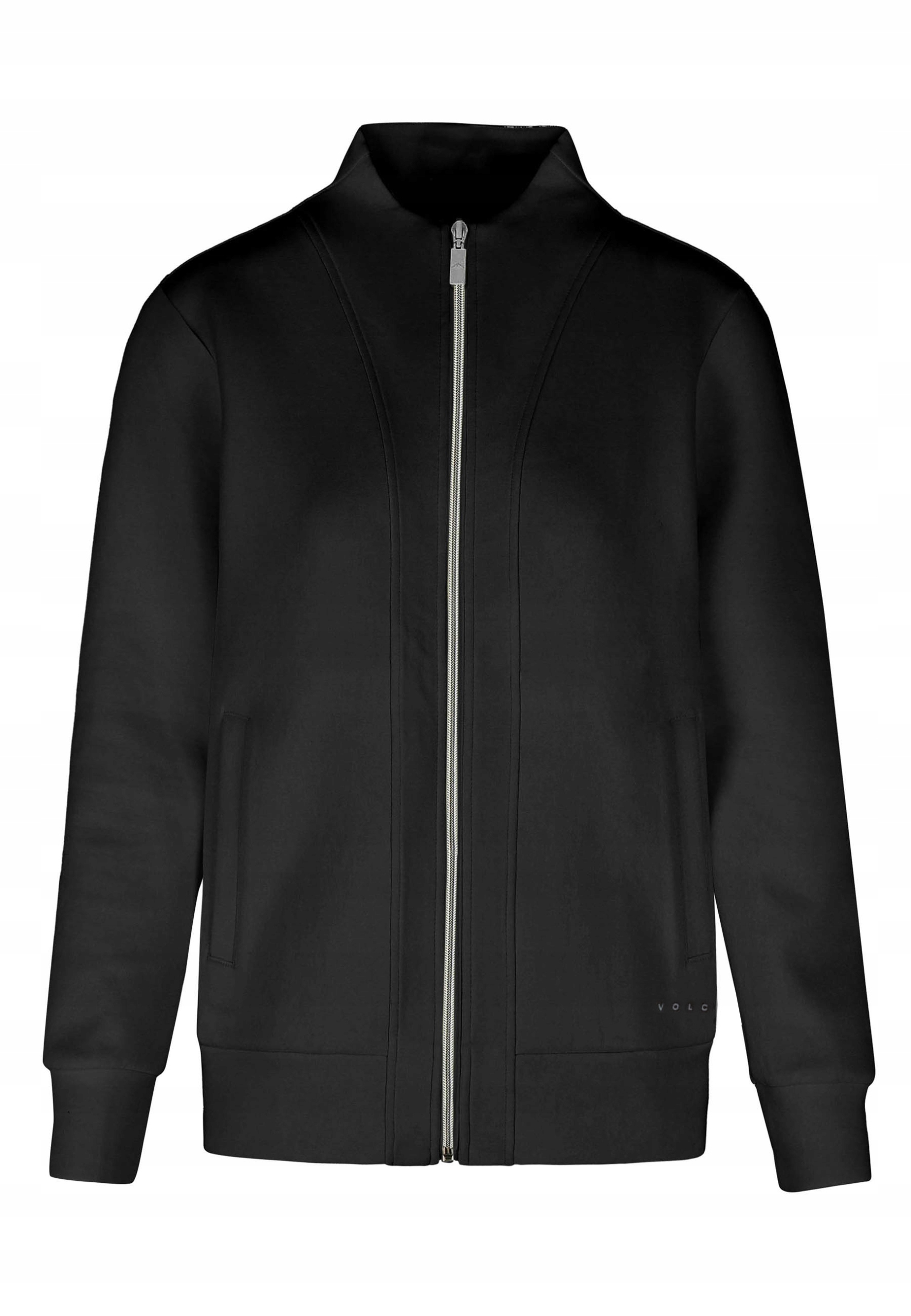 Dámská Rozepínací Mikina Se Stojáčkem černá Volcano B-yasmin M