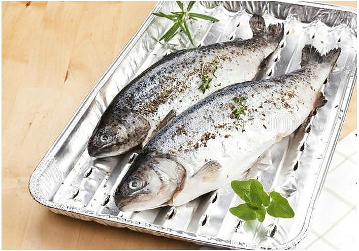 TACKA NA GRILL TACA GRILLOWA ALUMINIOWA 50szt Długość (cm) 30