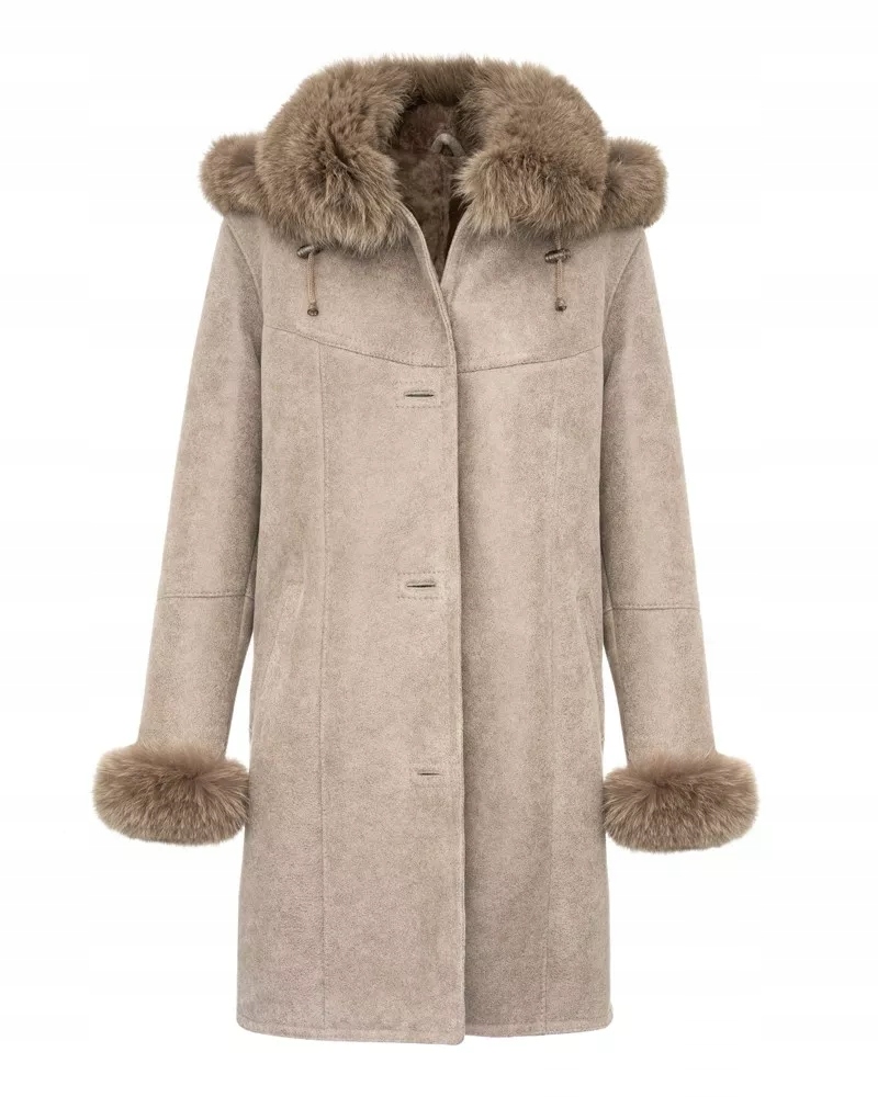 Kożuch damski Magda - 5XL