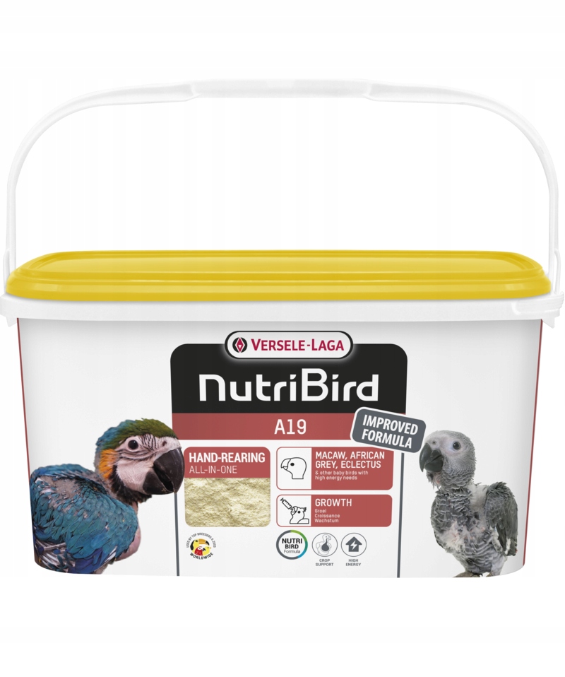 VL-NutriBird A19 3 kg – krmivo pro odchov kuřat (19 % bílkovin)