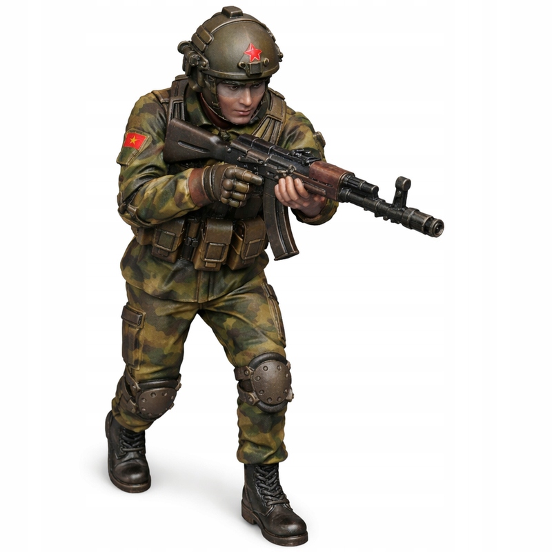 Figurka Siły specjalne Korea Północna 7 Model 3d Skala 1:72