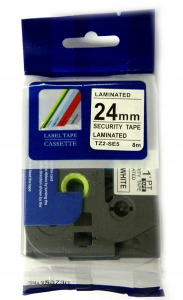 

Taśma plombowa TZ2-SE5 zamiennik Brother TZ-SE5 Tz