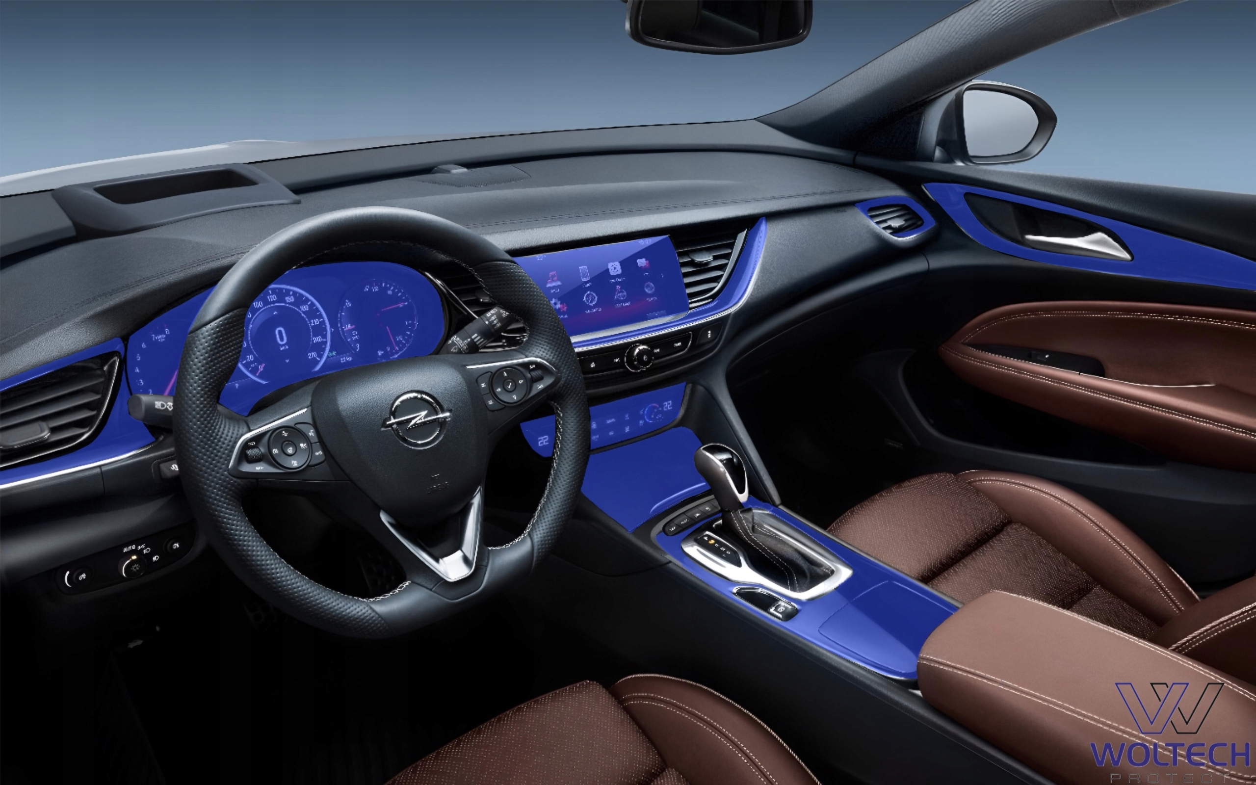 Ochranná fólia Ppf na interiér – Opel Insignia – Priehľadná ochrana interiéru