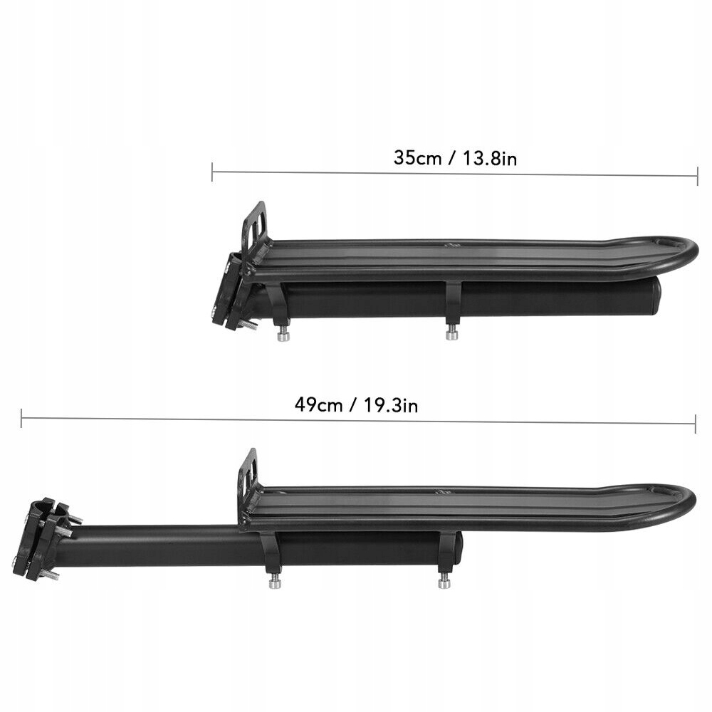 REGULOWANY STOJAK NA SAKWY ROWEROWE, WYSUWANY STOJAK NA BAGAŻ ROWEROWY Marka Inna marka