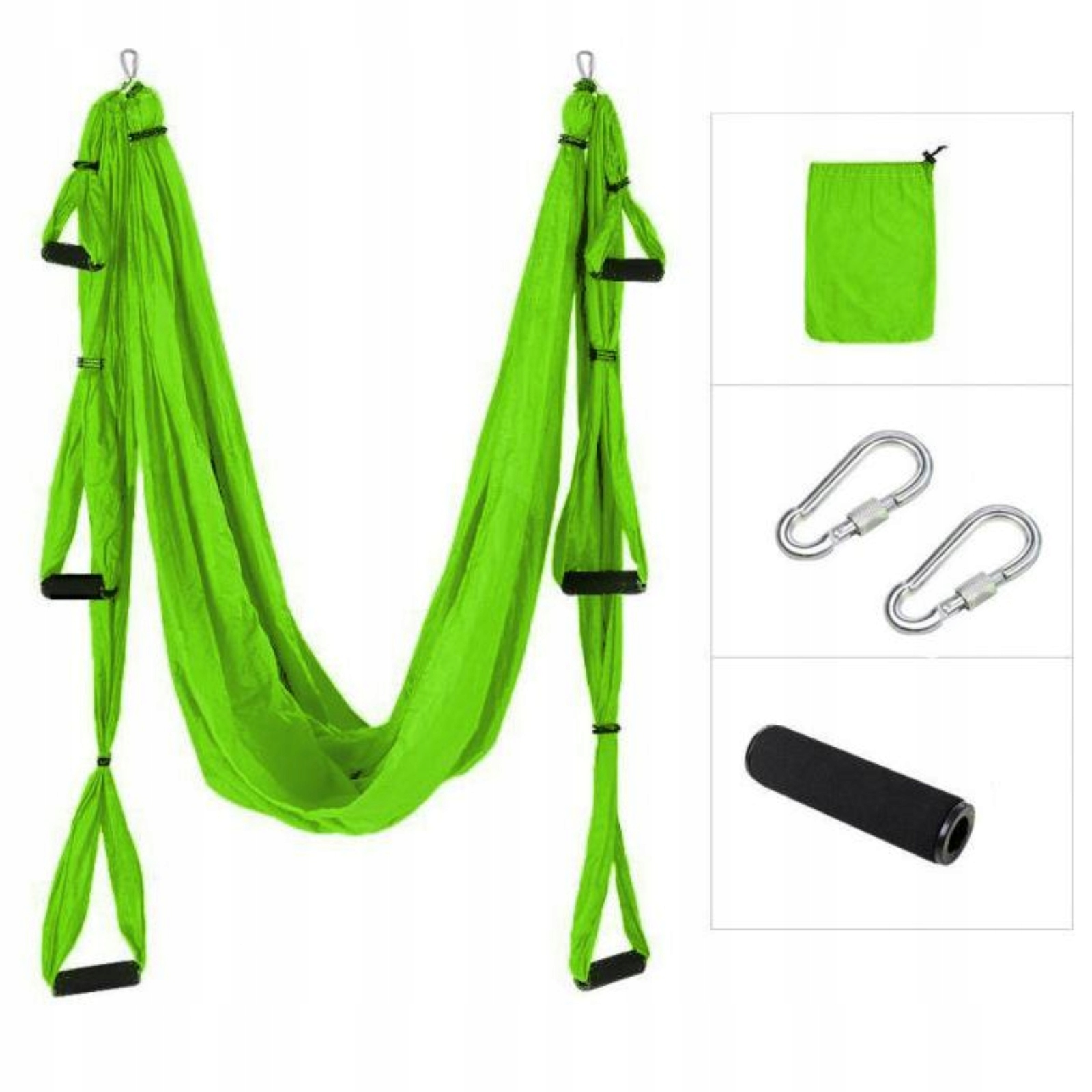 Houpací síť Aerial Yoga Master zelená