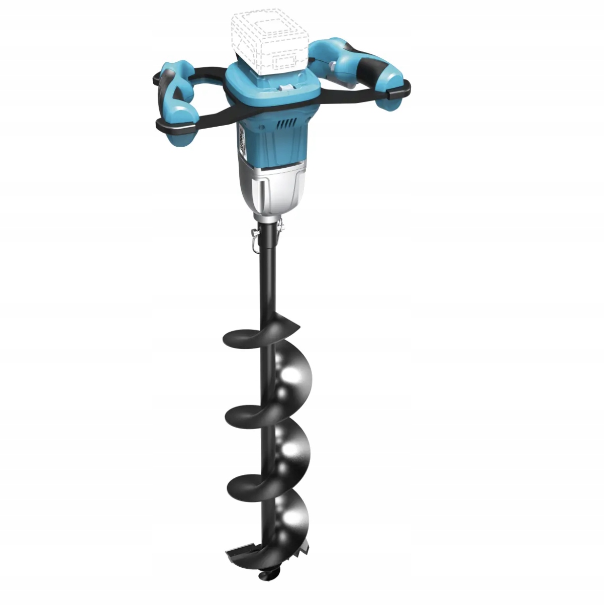 Akumulatorowy świder glebowy, świder glebowy, wiertło DEDRA SAS+ALL DED7189