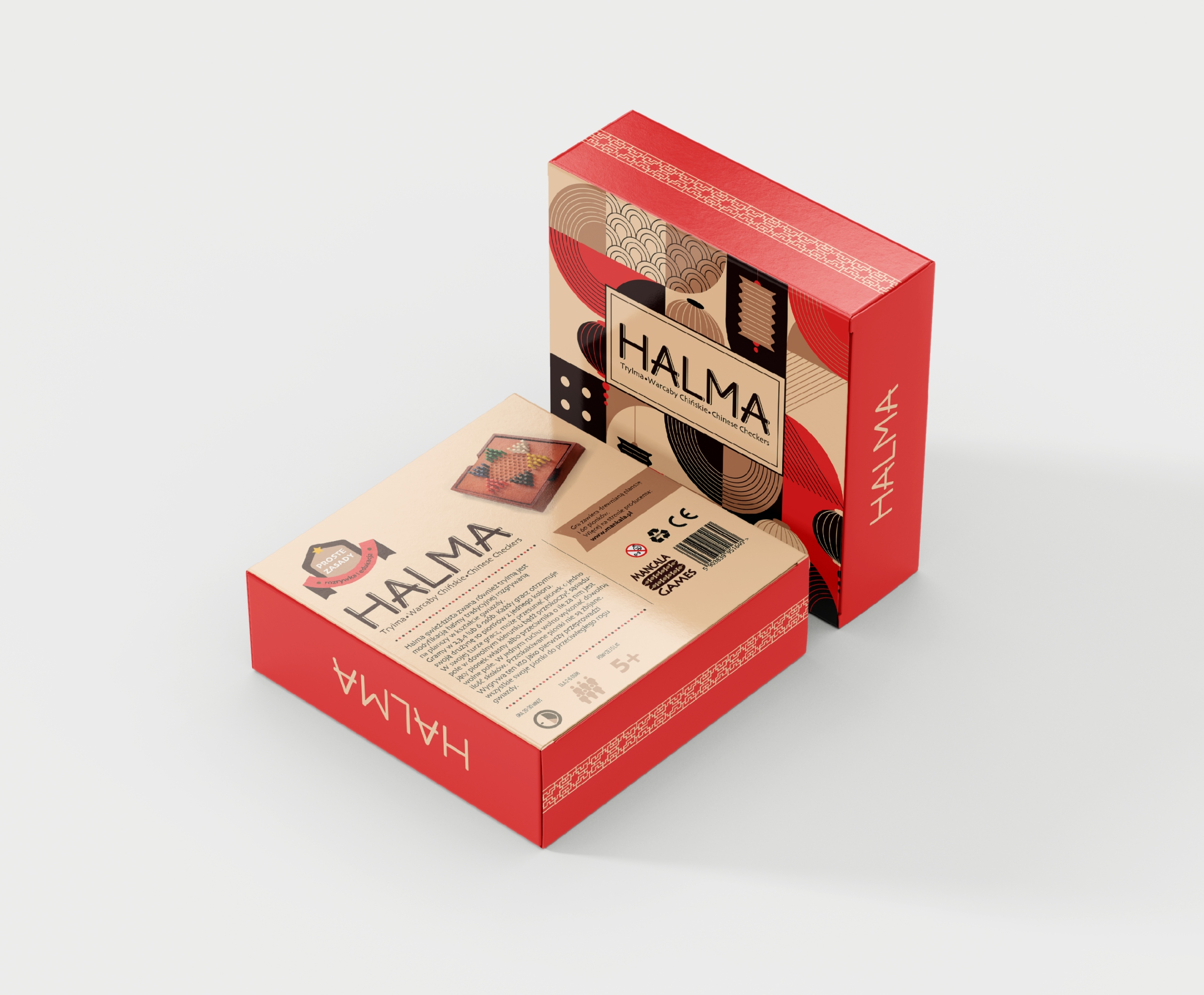 HALMA, TRYLMA, WARCABY CHIŃSKIE Wiek gracza 5-7 lat 8-11 lat 12-14 lat 15-18 lat