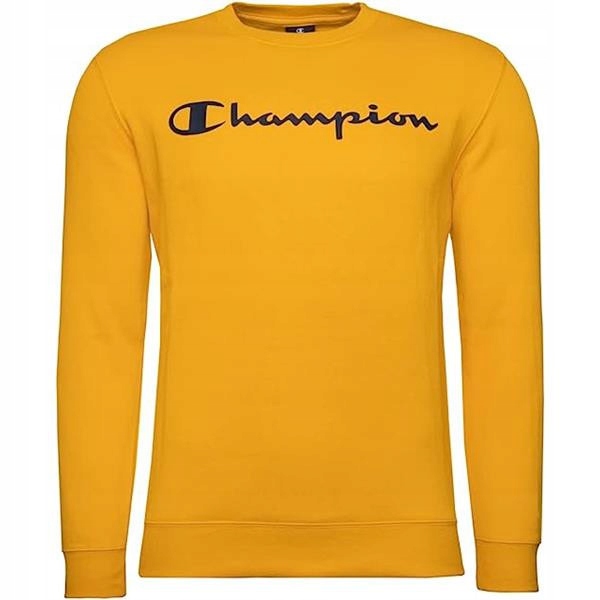 Pánská mikina Champion 218283YS113 Crewneck Žlutá velikost S