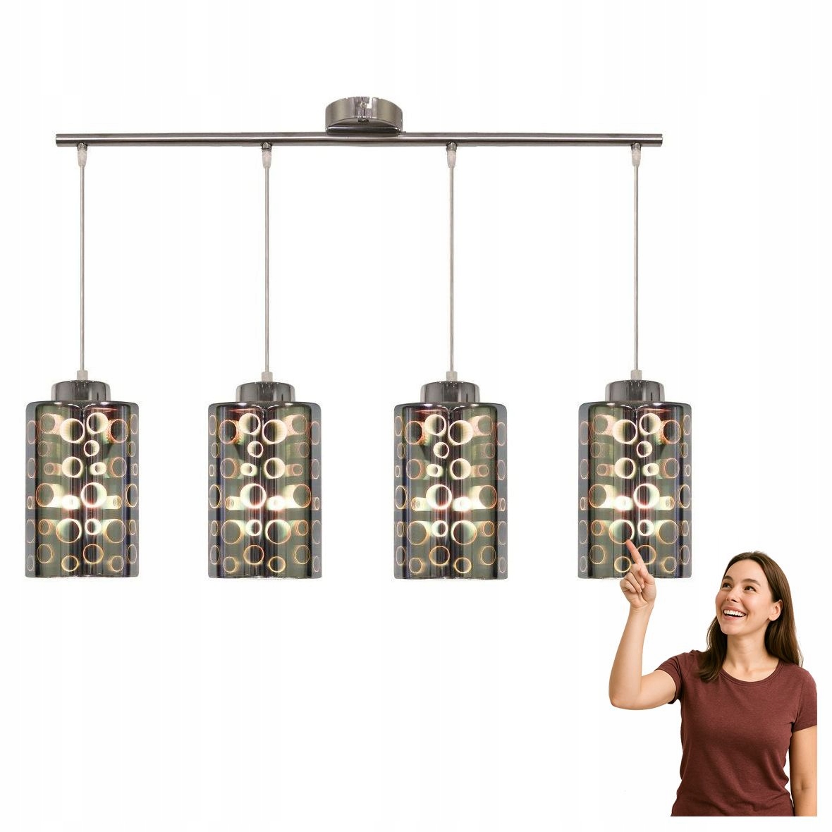 Závěsná lampa Nocturno 34-57723 Candellux