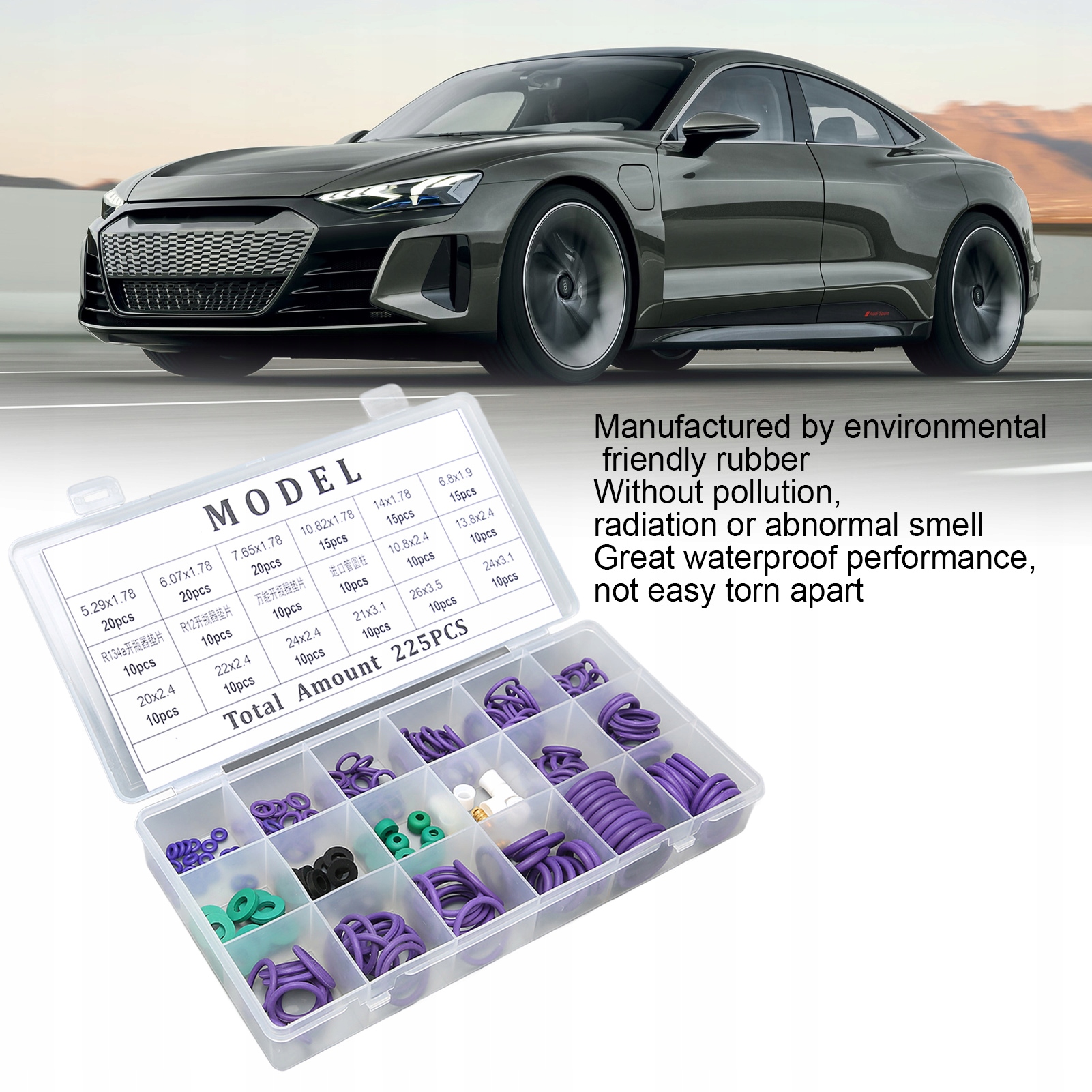 ORINGI ZESTAW ORINGÓW KLIMATYZACJI ORING USZCZEL Producent części Inny