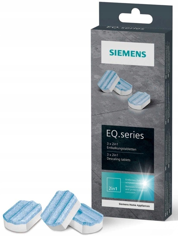 Levně Originální tablety Siemens odvápňovací do kávovaru odvápňovač TZ80002