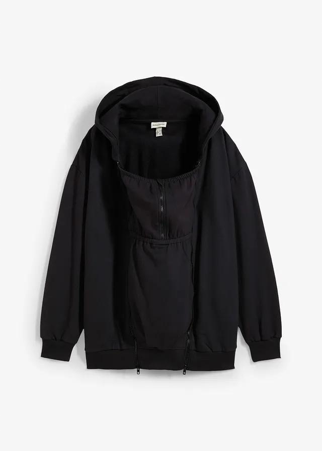 BPC BLUZA ROZPINANA 3W1 CIĄŻOWA, Z WSTAWKĄ NA NOSIDEŁKO, Z KAPTUREM