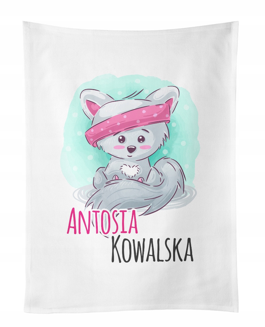 

Ręcznik do przedszkola 30x50 z Imieniem Dziecięcy