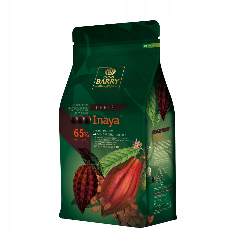 tmavá čokoláda Cacao Barry Origin Inaya 5kg