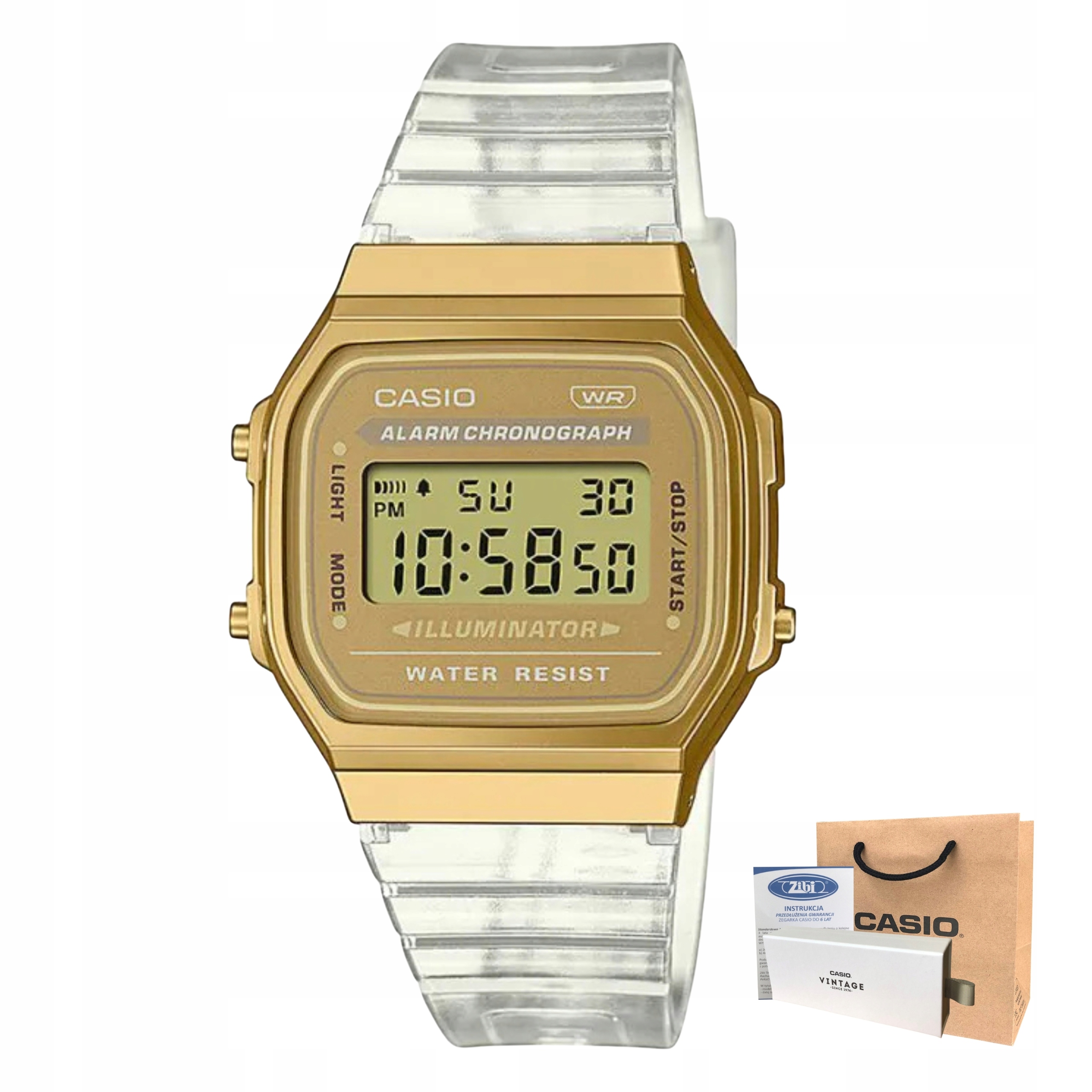 Zegarek Casio A168XESG-9AEF