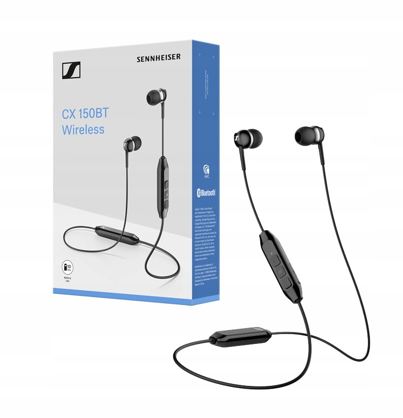 

Słuchawki bezprzewodowe Sennheiser CX 150 Bt 5.0