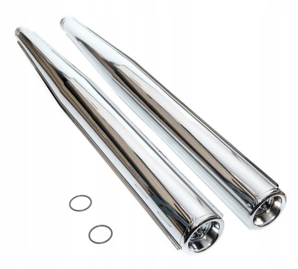 Nové Duells Tlumiče Tlumič Výfuk Jawa 350 Typ 634 6V