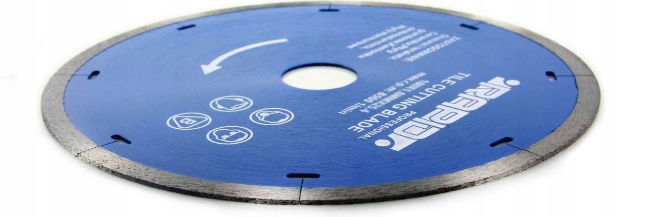RAPID 125 mm TARCZA DIAMENTOWA GŁADKA GLAZURA Średnica otworu 22,2mm